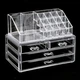 Органайзер для косметики Настільний акриловий Cosmetic Storage Box Бокс - зображення 3