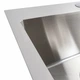 Кухонна мийка 50*50 нержавійка Platinum Handmade (сифон круглий, 3,0/0,8) - зображення 3