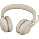Навушники бездротові Jabra Evolve2 65 Link380c MS Stereo Beige (26599-999-898) - зображення 4