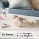 Наушники беспроводные Sony WH-CH520 Beige - изображение 5