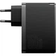Сетевое зарядное устройство Baseus GaN5 Pro Digital Fast Charger 160W 2xUSB-C+USB-A + кабель USB Type-C to USB Type-C 1m (P10110825113-00) Cluster Black - изображение 3