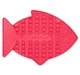 Лизальний килимок антистрес для котів LickiMat Casper Pink у формі рибки Рожевий (LM9802PK-CR) - зображення 1