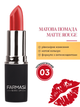 Матовая помада Farmasi Matte Красный 03 4 г - изображение 1