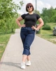 Капрі Serra A124, 50/52, темно-синій - зображення 6