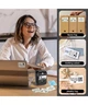 Принтер для термоетикеток Label Maker Phomemo M110 портативний Сірий - зображення 2