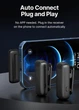 Блютуз мікрофон для телефону подвійний Lavalier J12 Петличка для iPhone (з айфон 8 до 14) з функцією шумоподавлення 386310666 - зображення 2