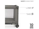 Кровать-манеж с пеленатором Joy 2, Kinderkraft (dark grey), 00-00305257 - изображение 2