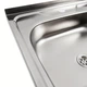 Мойка кухонная из нержавеющей стали Platinum 5050 (0,4/120 мм) - изображение 4