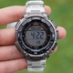 Годинник Casio Protrek PRG-340T-7CR Triple Sensor Touch Solar COMPAS 100M TITANIUM - зображення 1