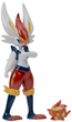 Figurka do gry Jazwares Pokémon Scorbunny, Raboot and Cinderace (0191726710325) - obraz 3