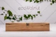 Бокс органайзер из натурального дерева ореха для хранения очков EcoWalnut Деревянный футляр для 6 пар очков с деревянной крышкой - изображение 2