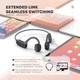 Бездротові спортивні кісткові навушники Langsdom Opetec Race Bluetooth-гарнітура з вбудованою пам'яттю 32G Чорний - зображення 5