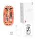 Мышь беспроводная, бесшумная T-Wolf X11 с аккумулятором 2,4G+Bluetooth Orange - изображение 9