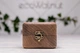 Бокс для наручных часов с персональным логотипом EcoWalnut Цельная шкатулка для 1 часов с деревянной крышкой - изображение 2