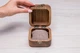 Бокс для наручных часов с персональным логотипом EcoWalnut Цельная шкатулка для 1 часов с деревянной крышкой - изображение 6