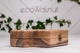 Компактная коробочка для наручных часов с персональными инициалами EcoWalnut Цельная шкатулка для 5 часов с деревянной крышкой - изображение 4
