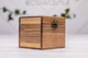 Подставка держатель для наручных часов с логотипом EcoWalnut Коробочка для 1 часов с деревянной крышкой - изображение 4