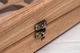 Подставка органайзер для хранения наручных часов EcoWalnut Цельная шкатулка для 10 часов со стеклянной крышкой - изображение 5