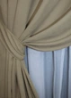 Комплект штор на люверсах VR-Textil Мікровелюр SPARTA № 1196ш 150х270 см 2 шт Бежевий (37-0120) - зображення 4