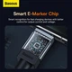 Кабель Type-C на Type-C з підсвічуванням Baseus CoolPlay Series Fast Charging (2m, 100W, 5A, 480Mbps). Black - зображення 8