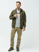 Bluza męska rozpinana streetwear z kapturem Timberland TB0A2BNB XL Khaki (194116666653) - obraz 3