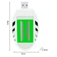Фумигатор USB BauTech для отпугивания комаров + 60 репелентных пластин Зеленый (1014-193-00) - изображение 4