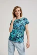 Футболка жіноча MOODO 4118 46 XXXL синя - зображення 2