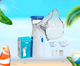 Портативний інгалятор небулайзер Mesh Nebulizer JSL-W302 - зображення 4