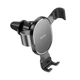 Холдер Hoco CA56 Plus Armor metal gravity car holder Black - зображення 2