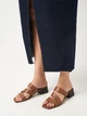 Женские мюли кожаные Ashoes 292 36 23.5 см Темная карамель (ROZ6501004661) - изображение 7