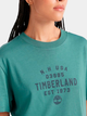 Футболка бавовняна довга чоловіча Timberland TB0A5UF7 L Зелена (194903902506) - зображення 3