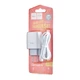 СЗУ Hoco C73A Glorious dual port charger set (Type-C) (EU) White - изображение 2