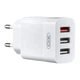 СЗУ XO L72 EU QC3.0+2.1A 3USB charger White - изображение 1