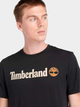 Футболка бавовняна довга чоловіча Timberland TB0A5UPQ M Чорна (194902997084) - зображення 4