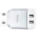 СЗУ Hoco C62A Victoria dual port charger(EU) 2USB 2.1A White - изображение 1