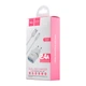 СЗУ Hoco C12 Smart dual USB charger set with Lightning cable(EU) 2USB 2.4A White - изображение 2