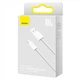 Кабель Baseus Dynamic Series Fast Charging Data Cable USB to Type-C 100W 2m White - изображение 6