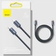 Кабель Baseus Crystal Shine Series Fast Charging Data Cable Type-C to Lightning 20W 1.2m Black - изображение 6