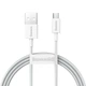 Кабель Baseus Superior Series Fast Charging Data Cable USB to Micro 2A 1m White - зображення 4