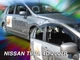 Дефлекторы окон (ветровики) HEKO для Nissan Tiida 2006 -2011 4D вставные 4 шт Sedan - изображение 7