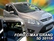 Дефлекторы окон (ветровики) HEKO для Ford C-Max Grand 2010+ 5D вставные 4 шт - изображение 7