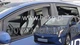Дефлекторы окон (ветровики) HEKO для Toyota Prius 2016+ IV XW50 4D вставные 4 шт - изображение 6