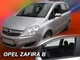 Дефлекторы окон (ветровики) HEKO для Opel Zafira B 2005-2012 5D вставные 4 шт - изображение 7