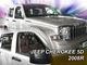 Дефлекторы окон (ветровики) HEKO для Jeep Cherokee 2008-2013 (+OT) - изображение 7