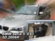 Дефлектори вікон (вітровики) HEKO для BMW 5 Series E61 2004-2010 Wagon 5D вставні 4 шт - зображення 7