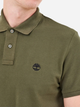 Koszulka polo męska Timberland TB0A26N4 L Khaki (196010304228) - obraz 3