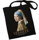 Екошопер BookOpt BK4074 VERMEER "Дівчина з перловою сережкою" чорний - изображение 1