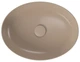 Умывальник CERSANIT Larga 50x38 K677-052 коричневый матовый - изображение 3