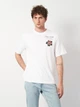 Футболка хлопковая длинная мужская H&M 0967955_роз XL Белая (KAY2000001505533) - изображение 1