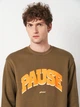 Світшот на флісі чоловічий H&M 0981416_PAUSE M Хакі (KAY2000001507674) - зображення 4